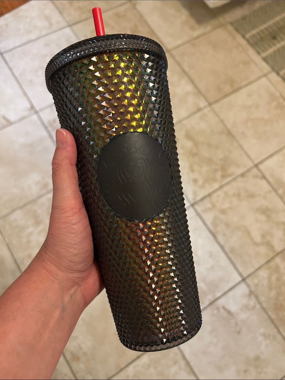 UGA Starbucks 24oz Studded Cup - Picture 2 of 5